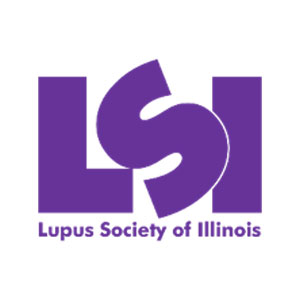 Lupus Society of Illinois logo. Supporting community involvement.